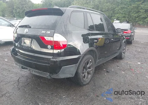 2009 BMW X3 xDrive30I из США, поврежденный, VIN WBXPC93429WJ29198